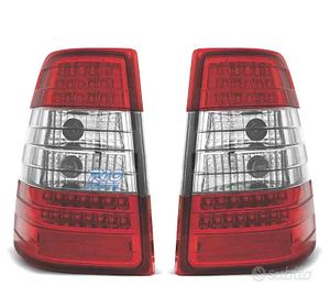 FANALI MERCEDES CLASSE E W124 SW 85-95 LED ROSSO C