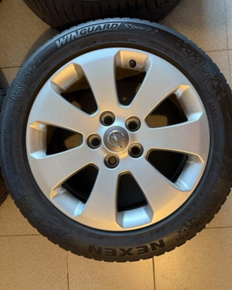 Cerchi in lega originali Opel R17 - 5 dadi