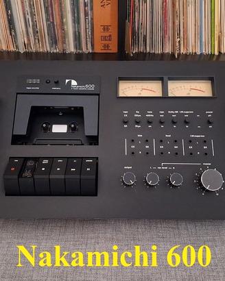 Nakamichi 600 piastra registratore tape recorder,