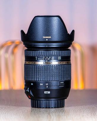 Tamron 17-50mm f2.8 Di II VC per Canon + Paraluce