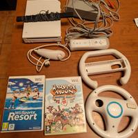 Nintendo Wii con giochi e accessori