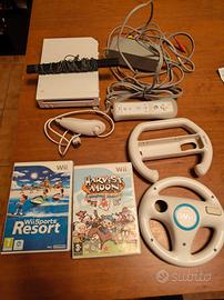Nintendo Wii con giochi e accessori