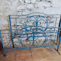 letto matrimoniale in ferro battuto a mano