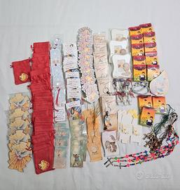 Bomboniere Comunione e Cresima  lotto 148 pezzi 