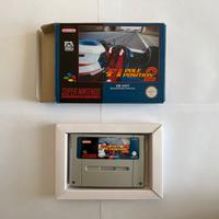 F1 Pole Position 2 (Gioco SNES)(PAL) + Box Vassoio