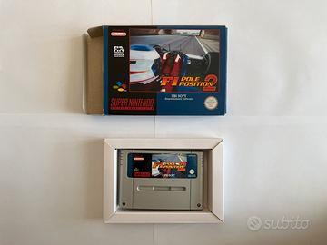 F1 Pole Position 2 (Gioco SNES)(PAL) + Box Vassoio