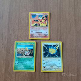 Lotto Carte Pokémon Vintage - Pikachu + Magmar & S