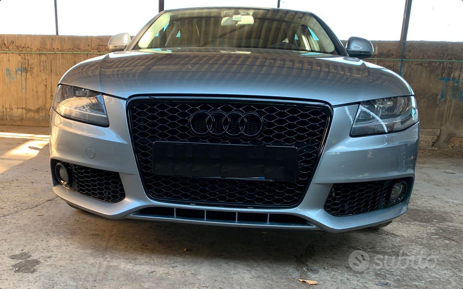 Gloss Black Rear Roof Spoiler Lip For Audi A4 B8/B8.5, S4, RS4 Saloon (2013-2016)