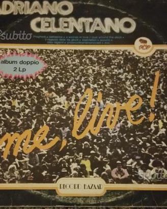 Vinile 33 giri Adriano Celentano doppio lp