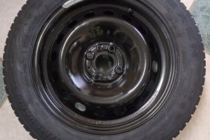 4 gomme con cerchi Fiat Panda  175/65 R15