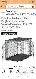 Box gabbia xxxL