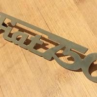 auto d'epoca Abarth fiat Derivato 750 logo badge