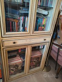 vetrinetta legno vetro 6 ante in altezza 