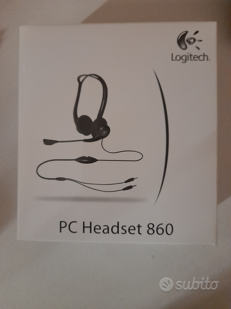 N. 2 cuffie Logitech PC Headset 860 Audio Video In vendita a Verona