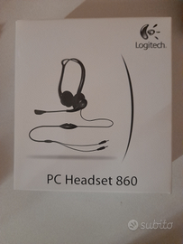 N. 2 cuffie Logitech PC Headset 860