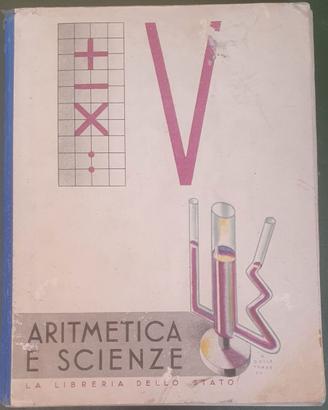 IL LIBRO DELLA V CLASSE ELEMENTARE - 1940