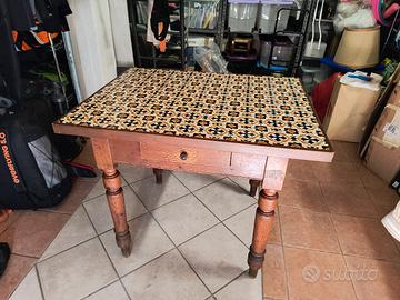 tavolo rustico da cucina/arredo 