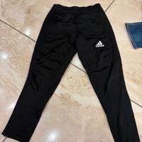 PANTALONE TUTA DA BAMBINO BRAND ADIDAS COLORE NERO