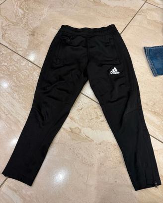 PANTALONE TUTA DA BAMBINO BRAND ADIDAS COLORE NERO