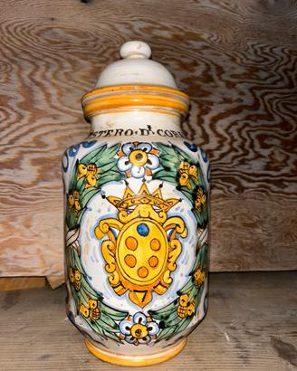 Antico orciolo ceramica Farmacia - 30 cm