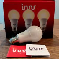 Set 3 lampadine E27 dimmerabili INNR luce calda