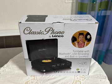 Giradischi Bluetooth Classic Phono Lenco TT - 115