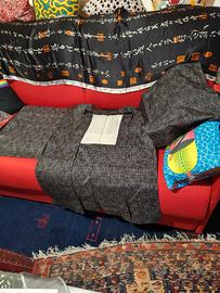 Haori giapponese  in seta –nuovo  motivo kasuri –