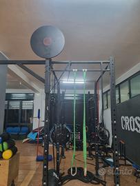 Gabbia Crossfit completa di tutti gli accessori