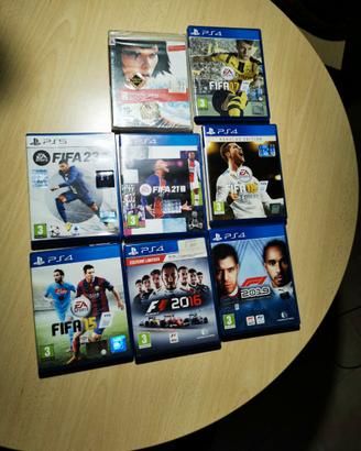Lotto videogiochi ps4 e ps5