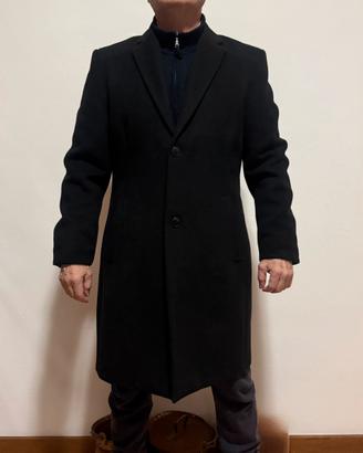 Cappotto nero Topman tg.M nero nuovo