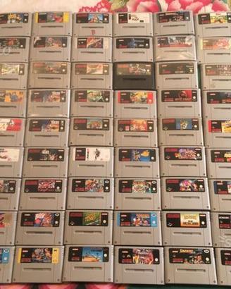 Giochi super nintendo snes retrogames console