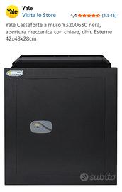 Cassaforte da Muro Serie Y320 con Chiave - XX