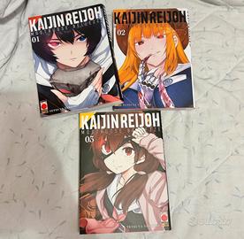 Manga kaijin reijo - Volumi 1, 2 e 3