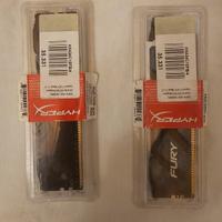 KIT 8 Gb MEMORIA RAM KINGSTON HYPERX