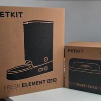 Distributore auto crocchette e fontanella acqua