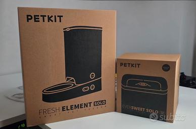 Distributore auto crocchette e fontanella acqua