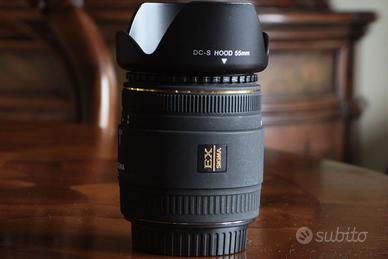 180 € Obiettivo SIGMA 50 mm 1:2.8 DG Macro