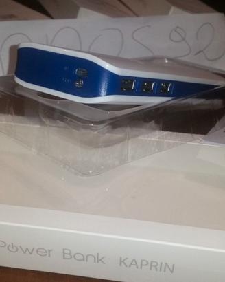 Power Bank Originale Kaprin 10000mAh Reali 3x USB