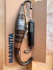 Marmitta for race 4 piaggio