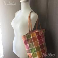 Borsa FERGI tela multicolore