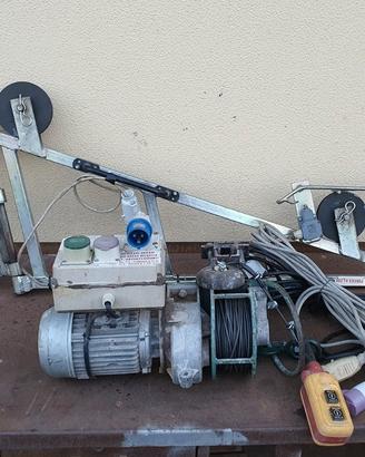 argano a bandiera 220v
