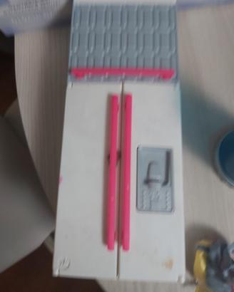 frigorifero barbie, completo di cibo 