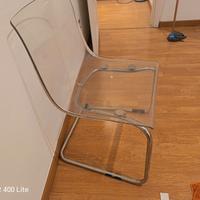 Sedie Ikea trasparenti