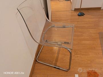 Sedie Ikea trasparenti