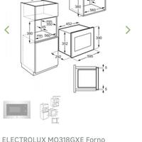 Forno microonde da incasso Electrolux