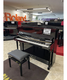 PIANOFORTE VERTICALE SEILER NERO LUCIDO