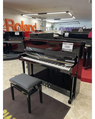 PIANOFORTE VERTICALE SEILER NERO LUCIDO