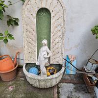 fontana statua da giardino terrazzo 