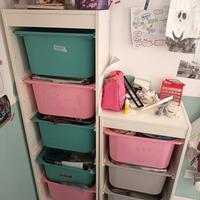 2 contenitori Ikea a colonna 