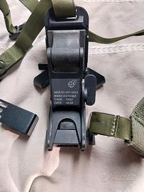 Supporto visore per elmetto kevlar esercito 